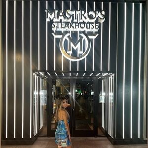 Zara Blue Patterned Mini Dress